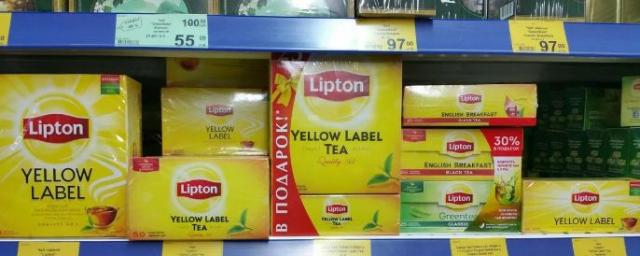 Чаи Lipton, Saito и Brooke Bond перестанут производиться в России к концу года