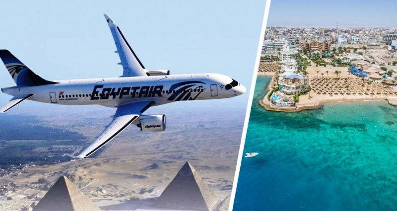 Для россиян начинаются перелеты в Египет на Egypt Air