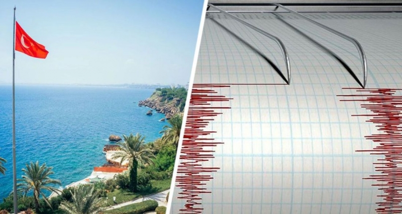 Кошмар землетрясения магнитудой 6.4 балла ощутили туристы в отелях Анталии и Кипра