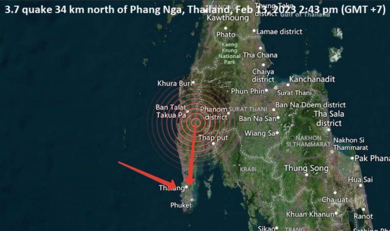 Рядом с курортным Пхукетом произошло землетрясение: власти объявили повышенную готовность к дальнейшим толчкам